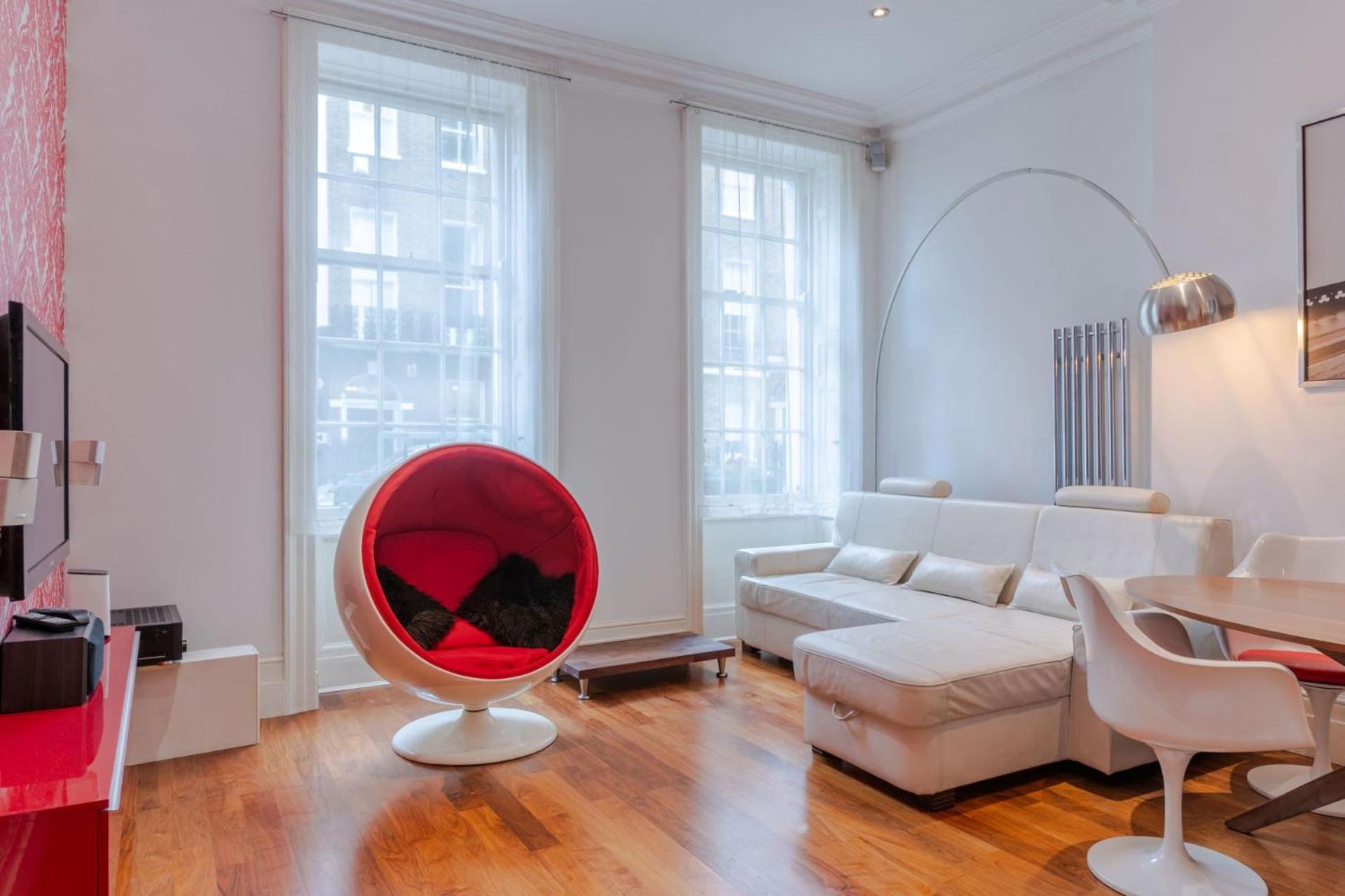 The "Red Room Apartment" - Fitzrovia - By Frankie Says London Exterior foto